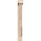 Ekena Millwork Traditional Block Smooth Bracket w/ Offset Brace, Douglas Fir, 5 1/2"W x 36"D x 48"H BKT0604X36X48TRA05SDF - alternate 3